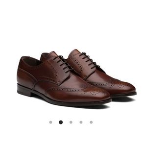 PRADA DERBY LACE UP SHOES